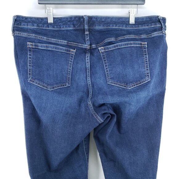 Torrid Relaxed Boot Jeans Women's Size 20R Dark Wash - Picture 4 of 7